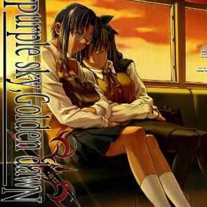 purple sky, Golden dawN (Fatehollow ataraxia)