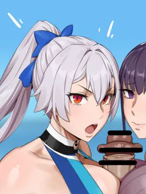 紫式部&巴御前 ダブルパイズリ勝負! (Fate/Grand Order) [中国翻訳]