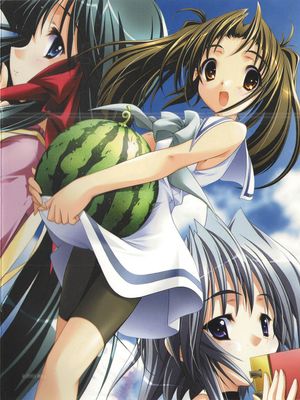 夏少女设定原画集
