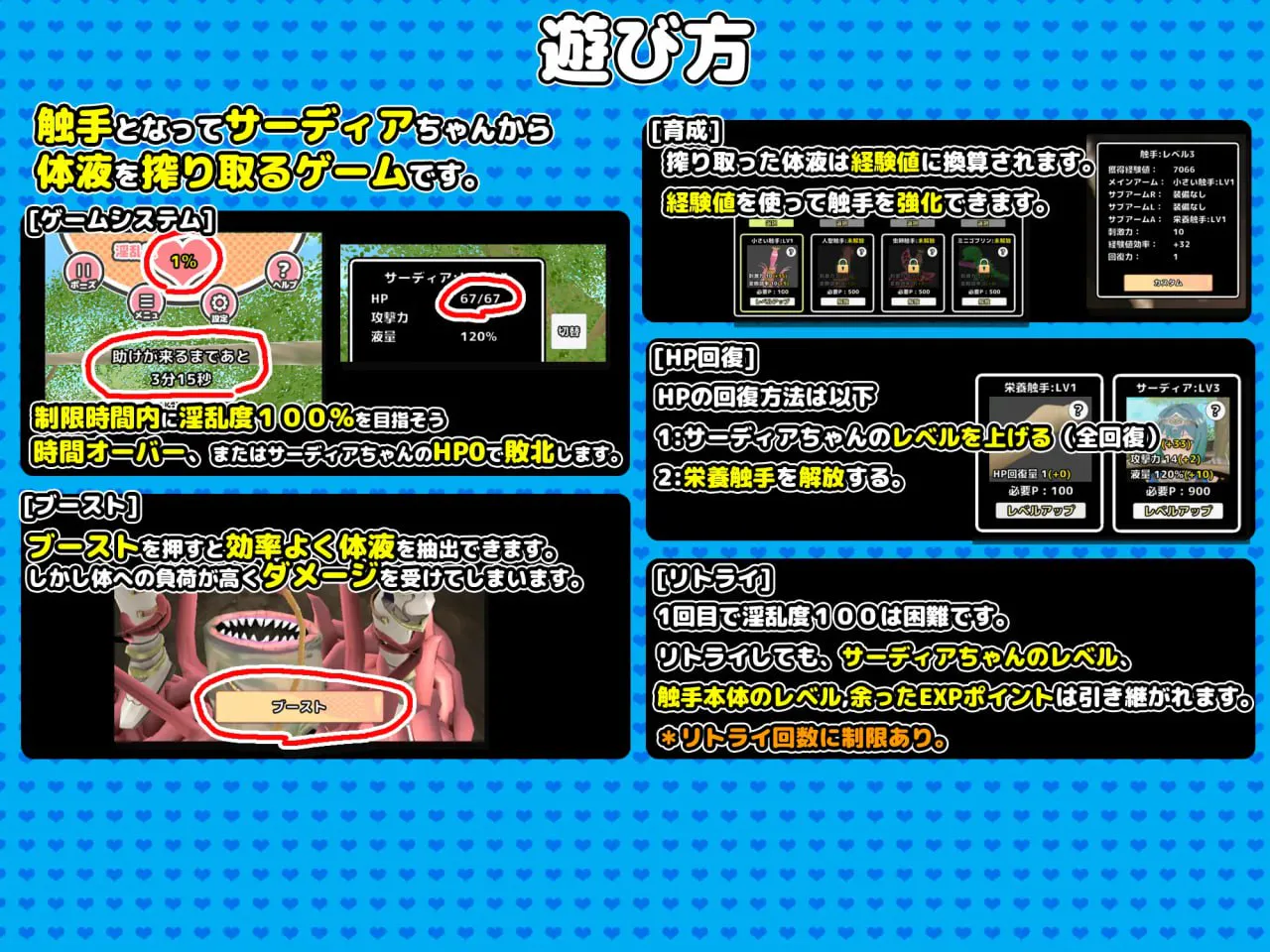 [SLG/PC/汉化/动态]萨迪亚酱与触手