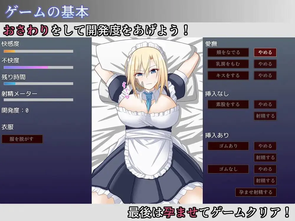 [日式SLG/新作] 宅邸女仆妊娠计划～请代替大小姐抱我吧！～ お屋敷メイド妊娠計画～お嬢様の代わりに私を抱きなさい！～ PC+安卓 内嵌AI汉化版+作弊码