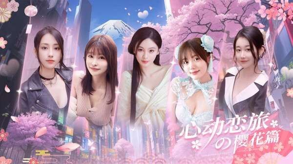 《心动恋旅:樱花篇》 手机+pc双端 中文版 小日子最新真人互动恋爱游戏