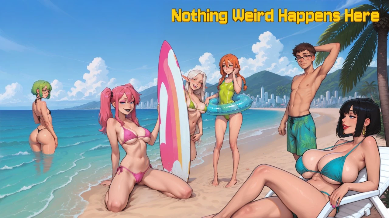 [沙盒SLG/后宫/寝取] 无事发生 Nothing Weird Happens Here  0.54 AI汉化版【PC+安卓/2.1G/更新】