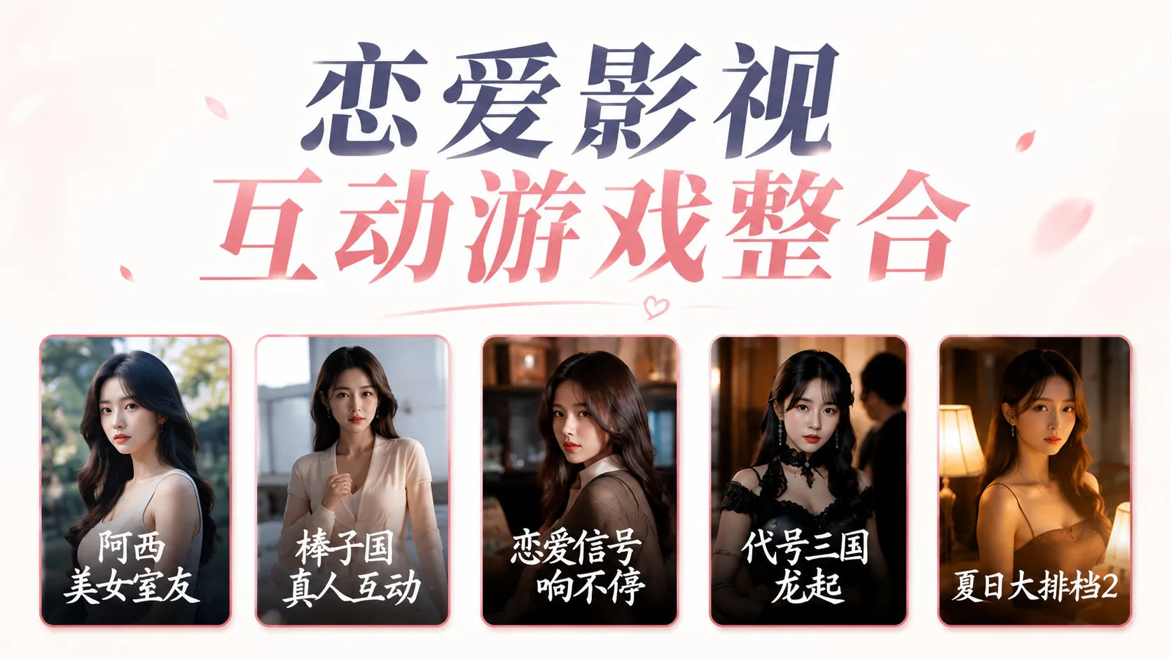《恋爱影视互动游戏》22款精品整合版 收录多款热门真人影视互动游戏1.02T