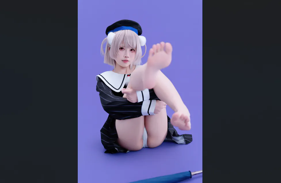 清水凪 - 时雨羽衣·FNEX同人雨衣 cosplay