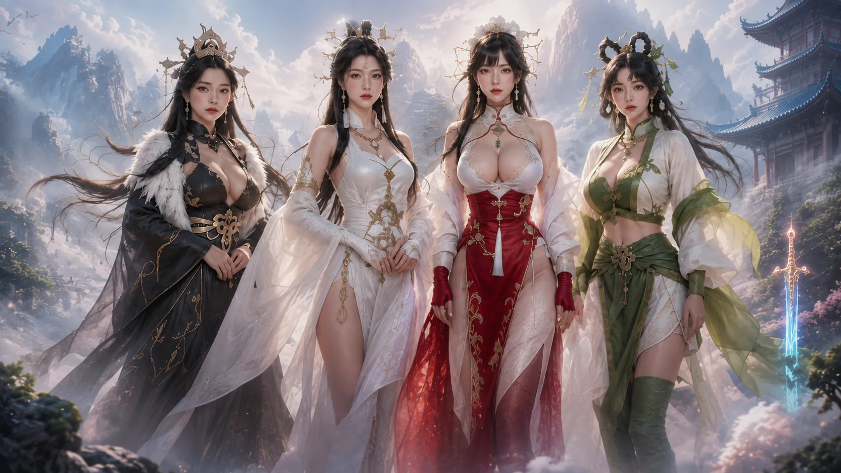 精品AI动画 绝世仙宗HMV