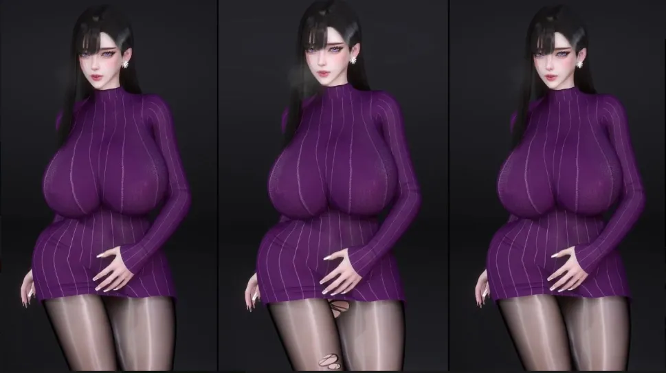 【3D动漫】【CF36】这身材绝了，果然紫色最有韵味【222.2MB】