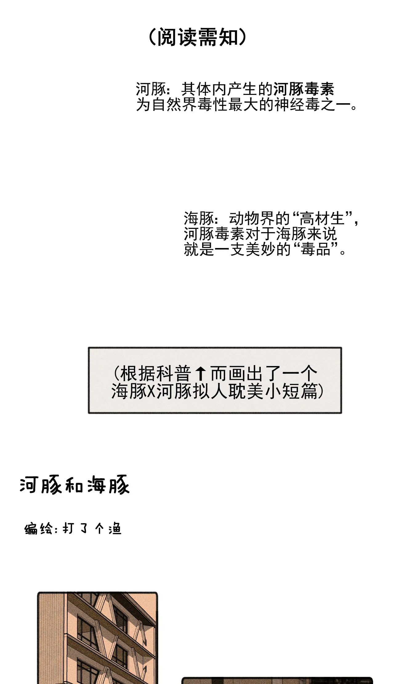 河豚和海豚