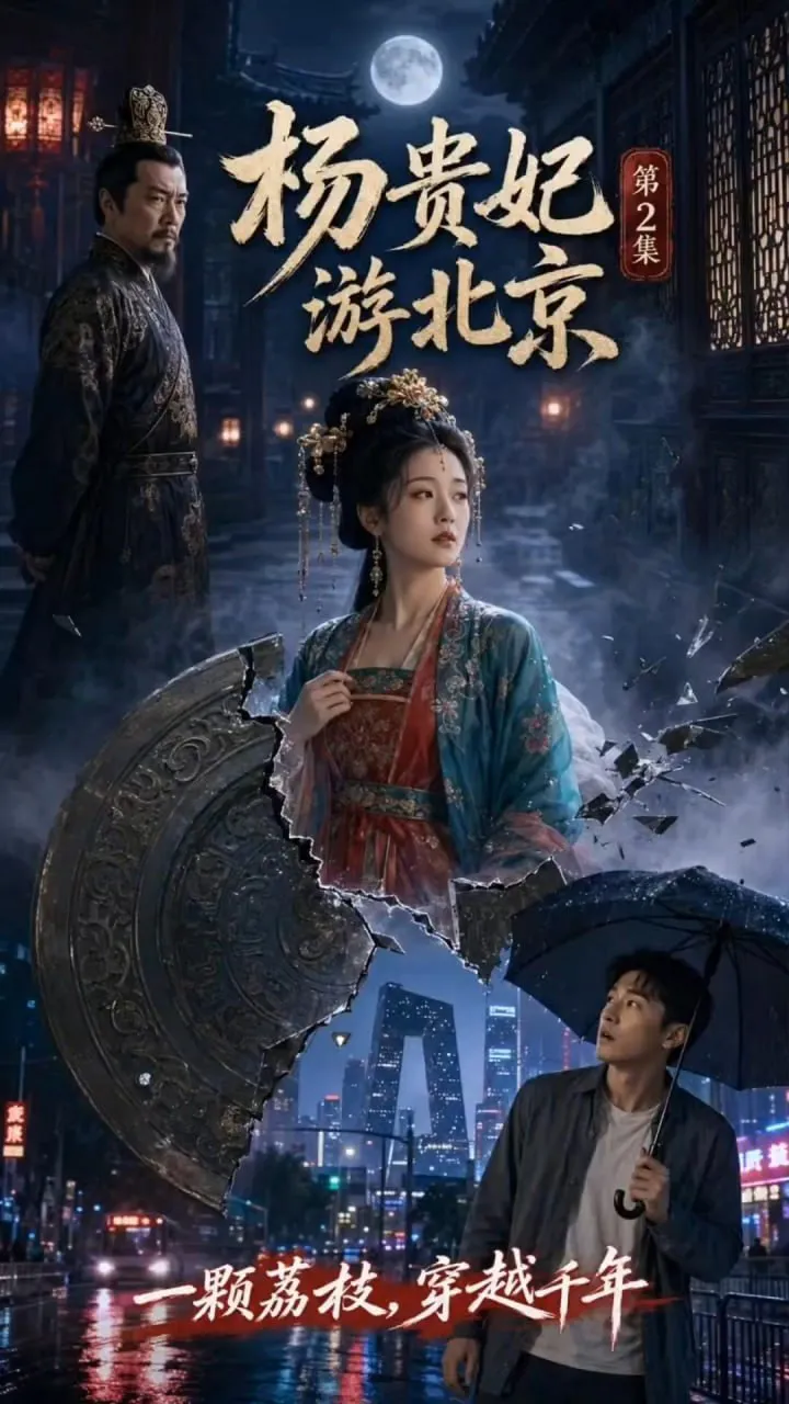 【AI真人成人短剧】【杨贵妃游北京】 连载中 更新至第1～2集 【百度】