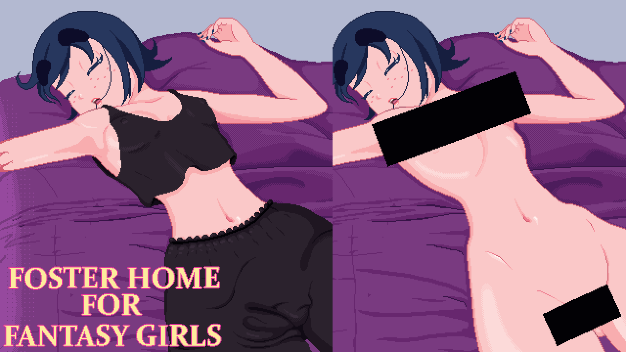 【2D游戏/机翻内嵌/无码/安卓直装/PC】幻想少女寄养之家 Foster Home for Fantasy Girls【百度网盘/谷歌网盘/夸克/395MB】
