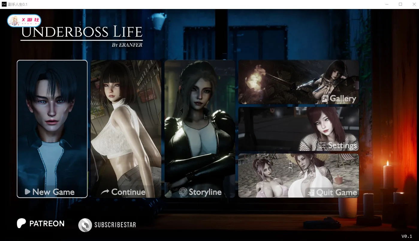 A12619[SLG/汉化]副手人生UnderbossLifev0.1PC+安卓AI汉化版[1.4G]