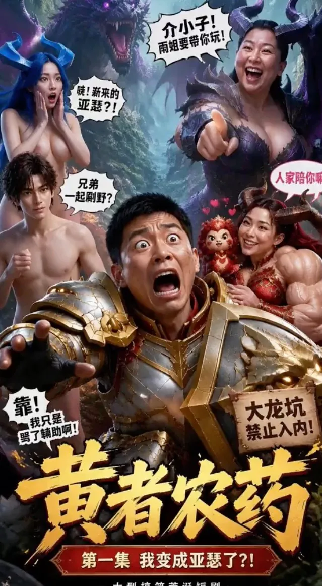 【AI成人短剧】黄者农药 连载中 更新至1～2集 【百度 371MB】
