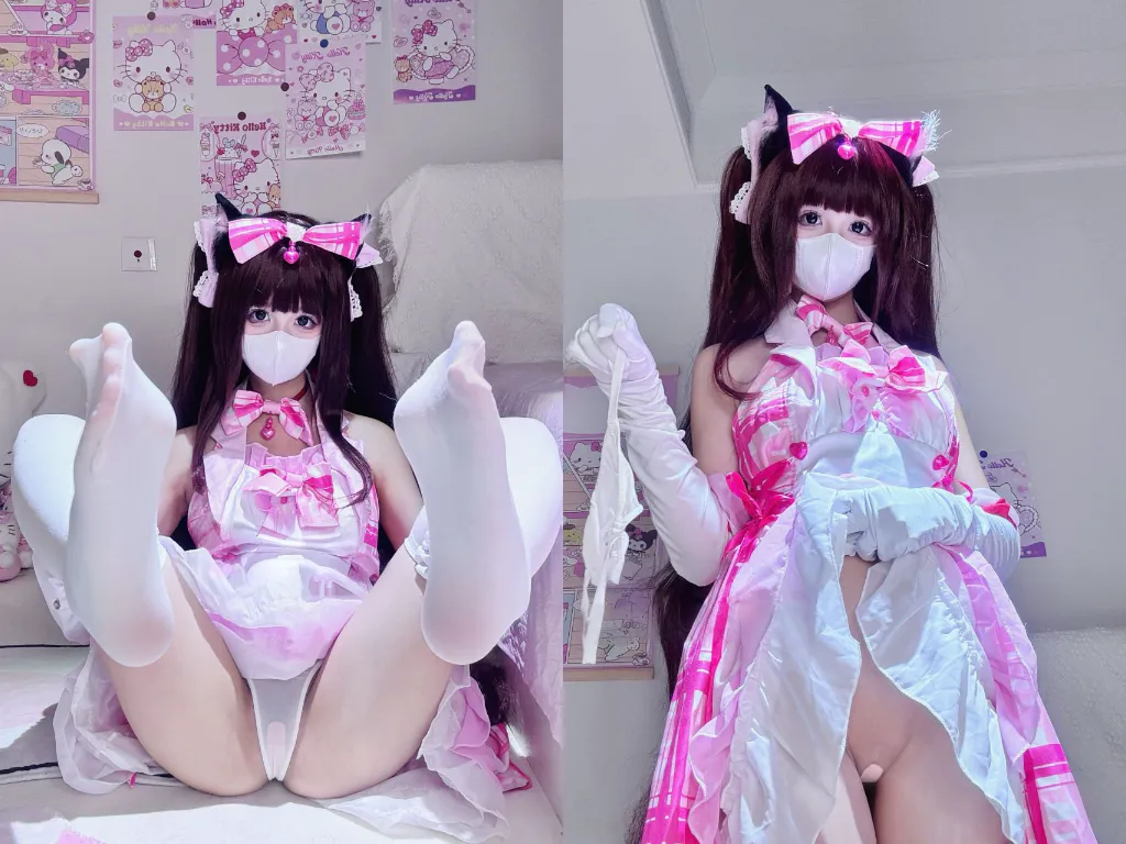 哎我黑切讷 蔚蓝档案 香子兰 cosplay