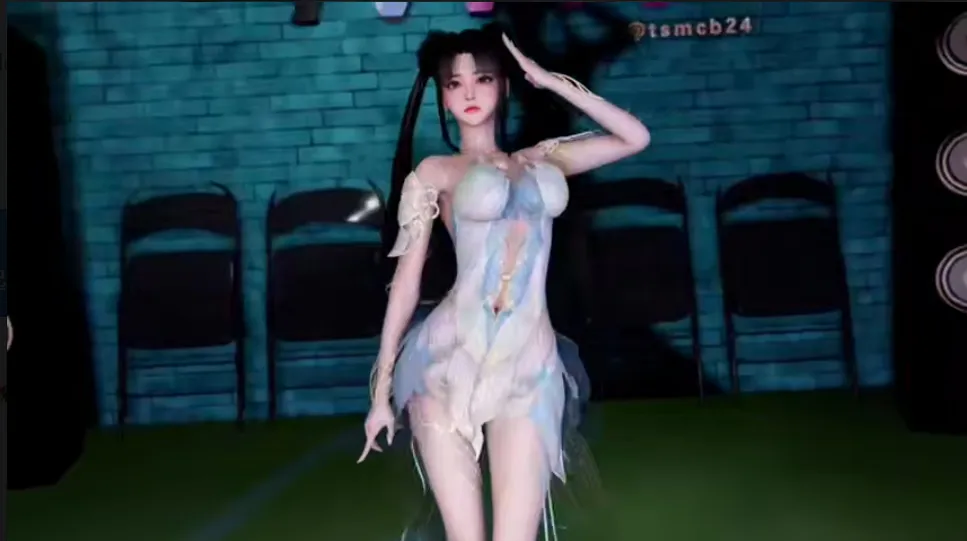 【3D动漫】【CF63-3】 少女 赵灵儿 清纯 天使没翅膀 双马尾 骑乘【209.9MB】