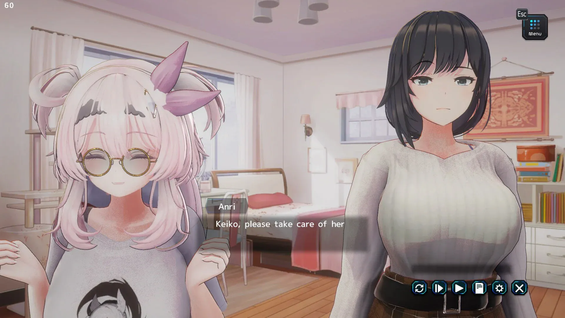 【电脑/爆款SLG/3D/全动态/官中】新搬來的大姐姐真是太可愛了！ v1.044 官中