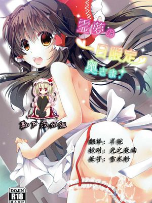 (C91)  霊夢の一日限定奥さま (東方Project) [中国翻訳]