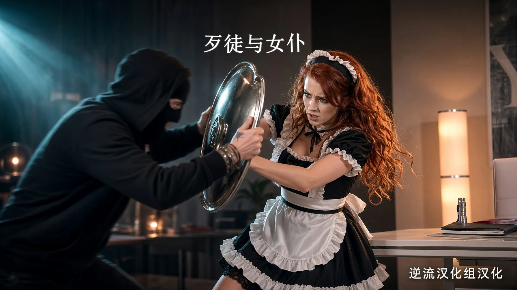 [汉化][欧美]歹徒与女仆[百度云][1.23G]