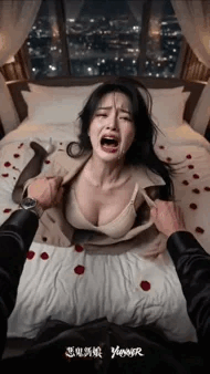 [AI短剧]《恶鬼新娘》EP1-3全集，漂亮新娘逐渐黑化...黑丝SM，喷水，高潮