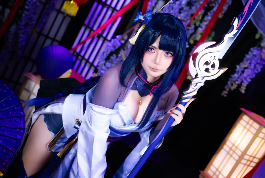 Miinmeow - 雷电将军 cosplay