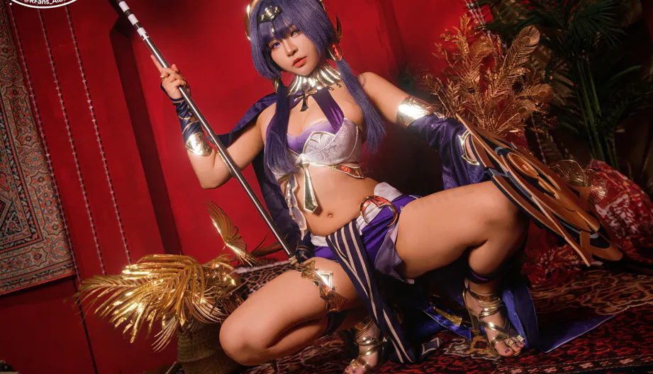 Tsuru鹤葵 - 原神 坎蒂丝 cosplay