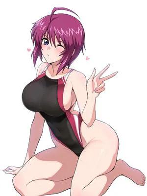 彼ピッピが競泳水着性癖だった世界線のルナマリアさんスケベするの巻