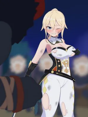 ヒルチャール敗北ジン団長 (原神) [中国翻訳]