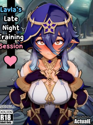 Layla's Late Night Training Session (Genshin Impact)