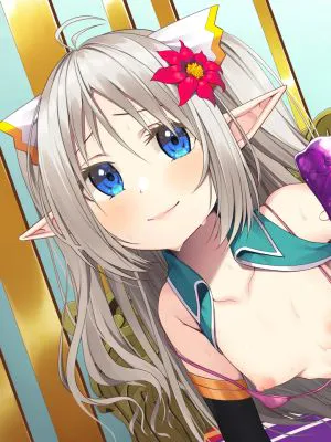 ロリエルフのヒーラーに炭酸射精してもらって種付け懇願エッチ