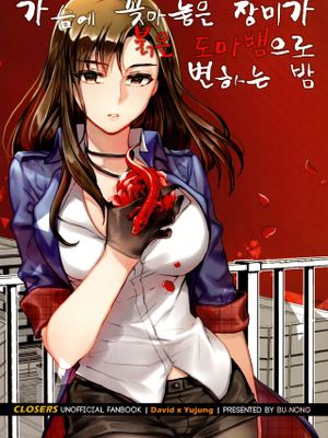 가슴에 꽂아놓은 장미가 붉은 도마뱀으로 변하는 밤(封印者)