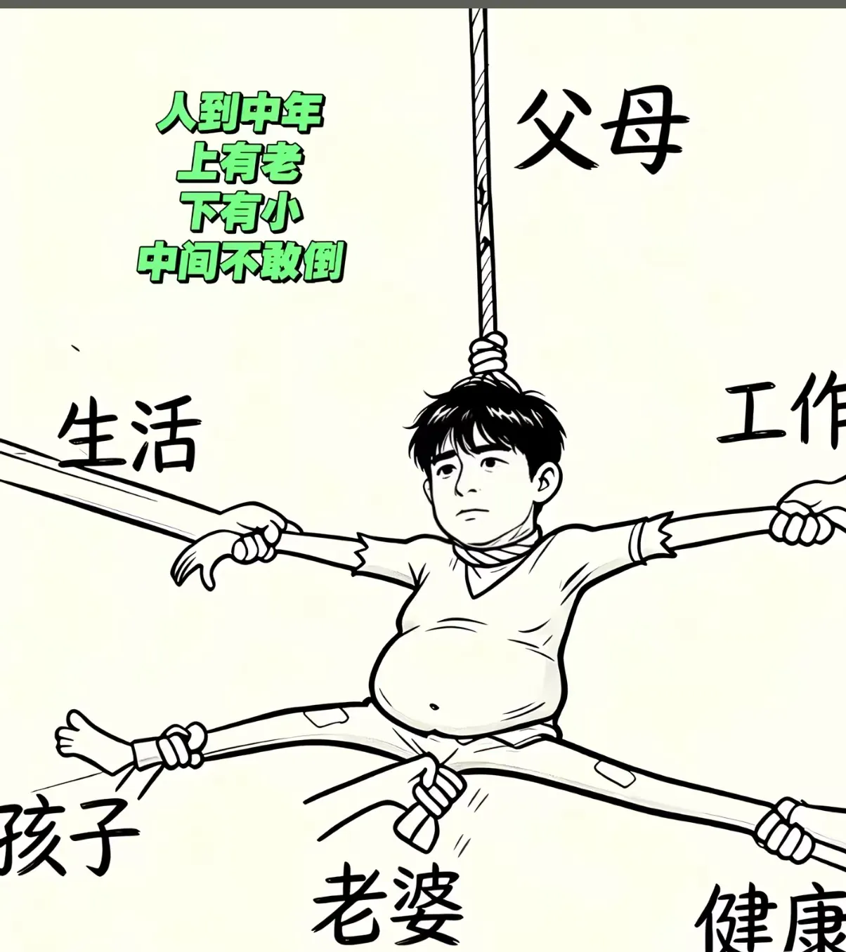 老婆：扶你兄弟一把...